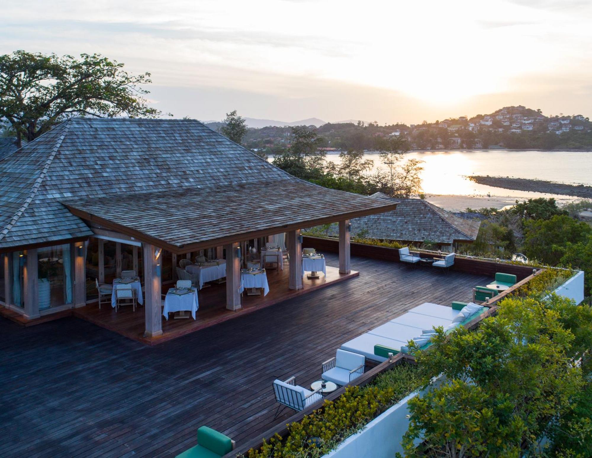 Cape Fahn Hotel Choeng Mon Exterior foto