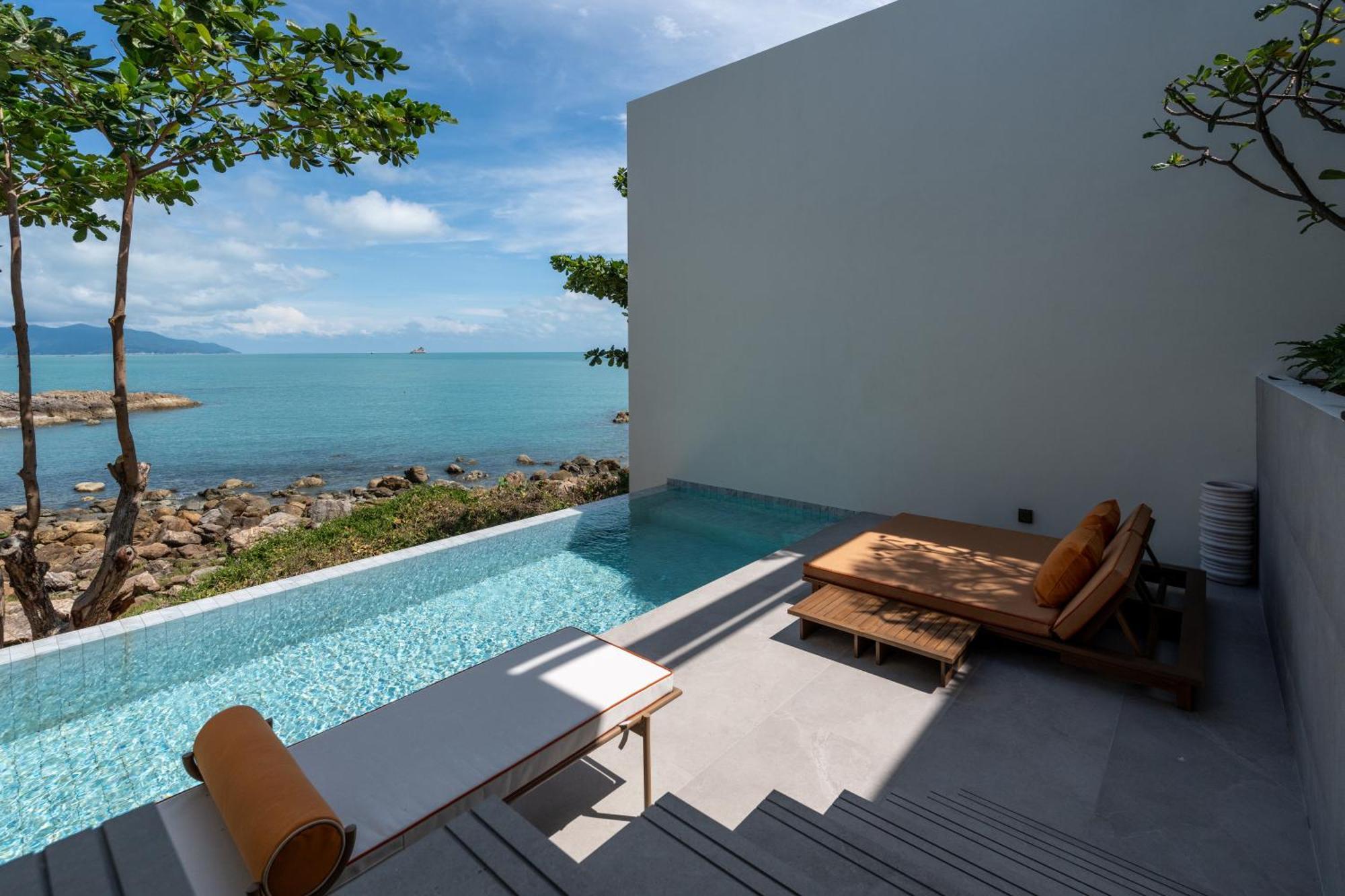 Cape Fahn Hotel Choeng Mon Exterior foto